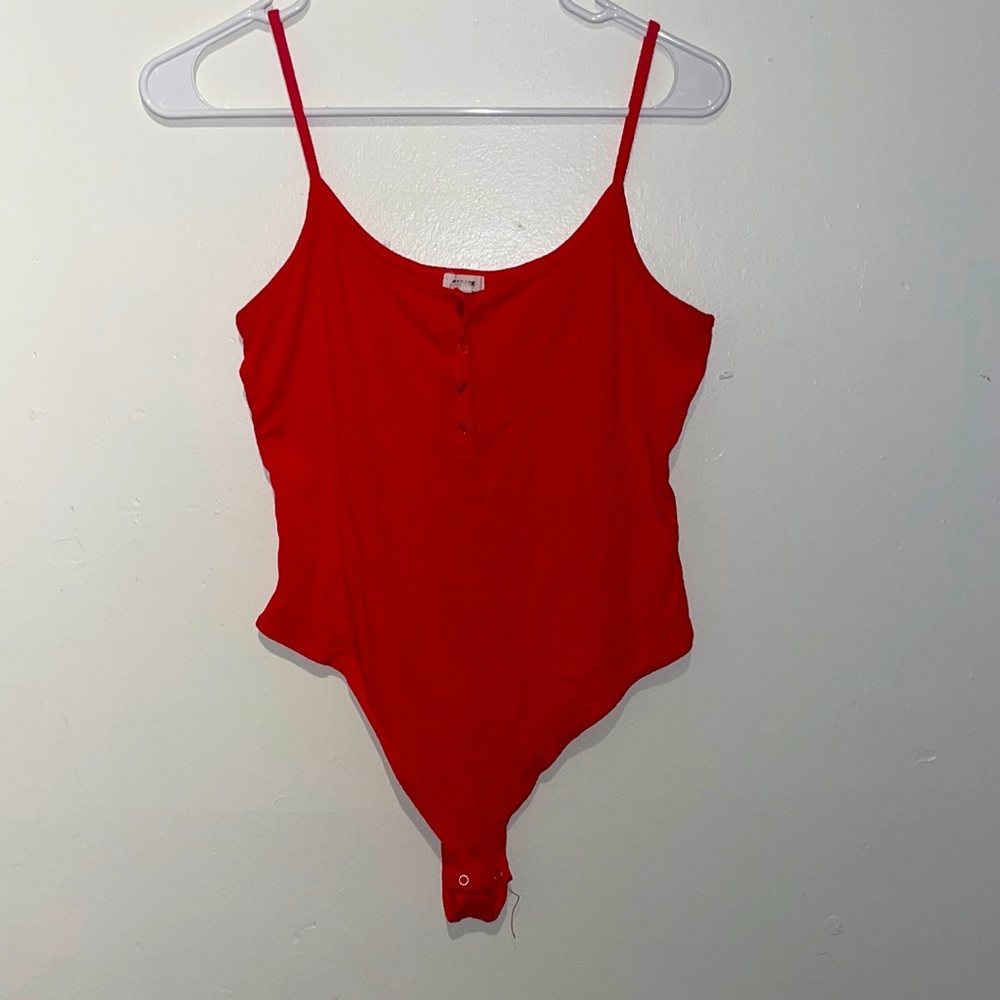 Red Garage Bodysuit Size L